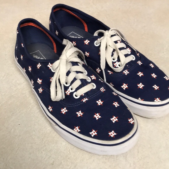 astros vans shoes